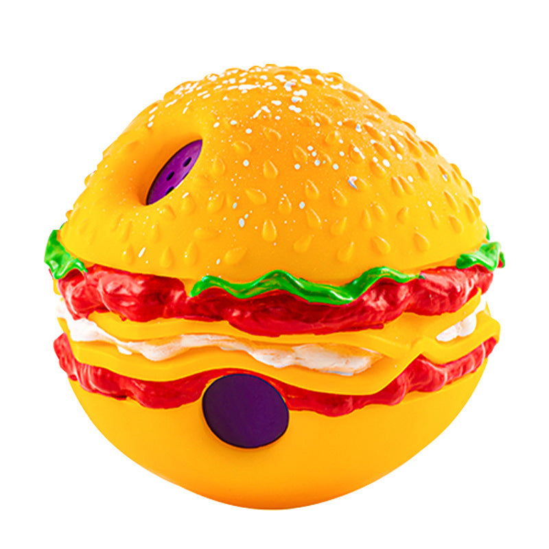 HKM-5894973 Durable Dog Toy Ball for Teeth Cleaning - Bite-Resistant, Stuffy Sound, Multiple Sizes Available