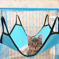HKM-5895101 Double-Sided Polar Fleece Cat Hammock - Hanging Cat Litter Swing in Various Colors