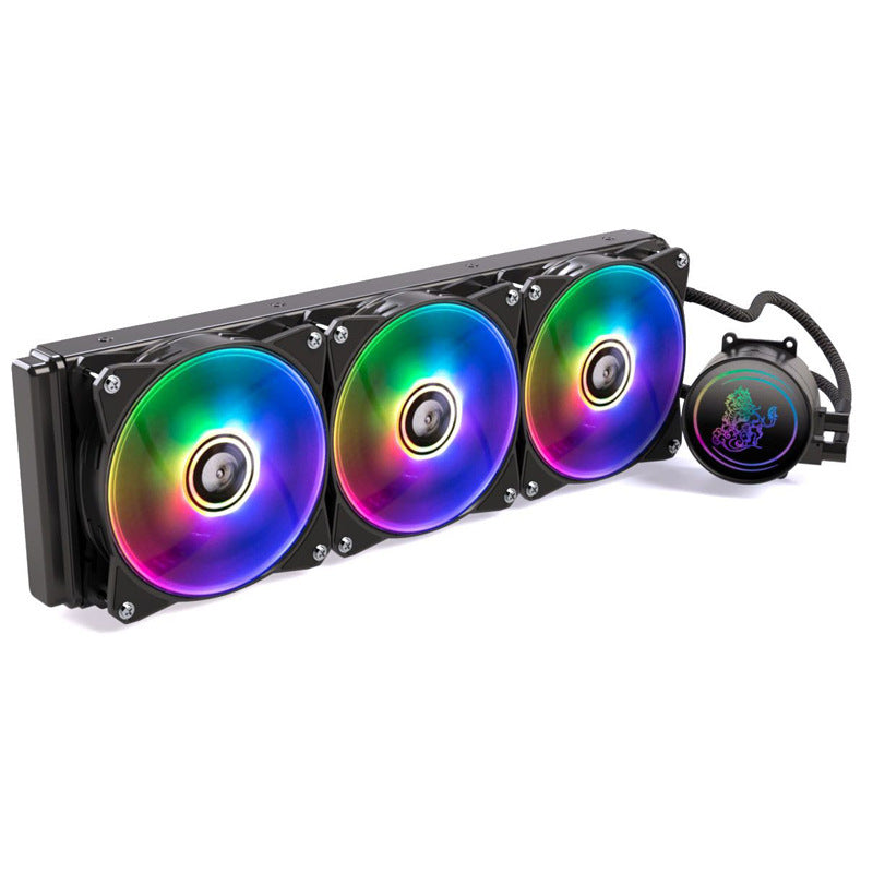 HKM-589651 Kirin 240 CPU Water Cooling Radiator with ARGB Fan - Ultra-Quiet Hydraulic Cooling Solution