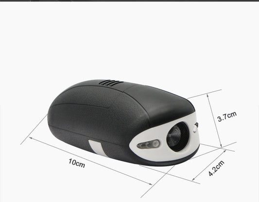 HKM-5896765 High-Power Ultrasonic Dog and Cat Repeller - Effective Within 25 Meters