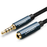 HKM-589843 Headphone Extension Cable - Gold-Plated Audio Cord in Various Lengths (0.5m to 5m)