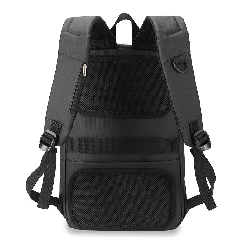 HKM-589843 Waterproof Nylon Laptop Backpack for Teenagers - 17 Inch School Mochilas
