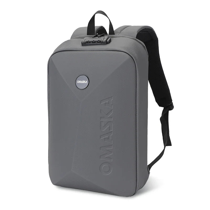 HKM-589843 Waterproof Nylon Laptop Backpack for Teenagers - 17 Inch School Mochilas