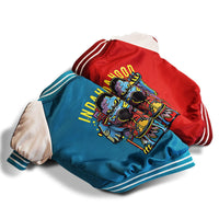 HKM-5898557 Stylish Two-Legged Dog Jacket in Blue and Red Cotton Blend