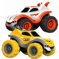 HKM-590035 360 Degree Remote Control Stunt Car - Standing Driving Electric Toy for Kids Ages 5+