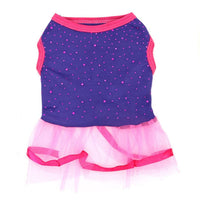 HKM-5900861 Lace Trim Dog Skirt for Stylish Pet Fashion