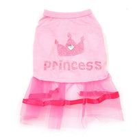 HKM-5900861 Lace Trim Dog Skirt for Stylish Pet Fashion
