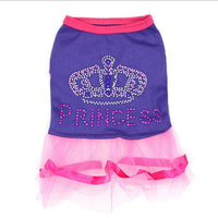 HKM-5900861 Lace Trim Dog Skirt for Stylish Pet Fashion