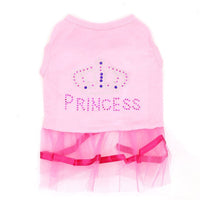 HKM-5900861 Lace Trim Dog Skirt for Stylish Pet Fashion