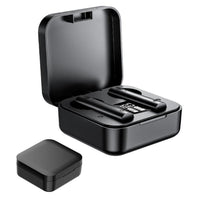 HKM-590099 Wireless Bluetooth Sports Earbuds with NFC and Voice Control - Stereo Sound, Dual or Single Ear, 10m Range, Black and White Options