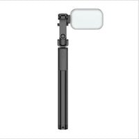 HKM-590483 Multi-Function Aluminum Alloy Selfie Stick with Bluetooth Remote Control