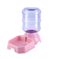 HKM-5905085 Automatic Pet Cat Drinking Fountain and Feeder - Detachable Anti-Skid Design in Multiple Colors