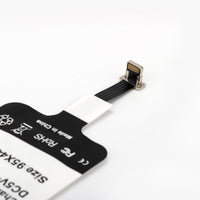 HKM-590611 Wireless Charging Receiver for Apple and Android Devices - Type-C Compatible, White