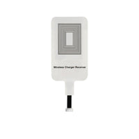 HKM-590611 Wireless Charging Receiver for Apple and Android Devices - Type-C Compatible, White