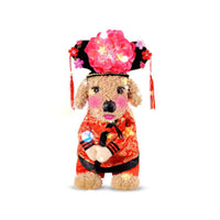 HKM-5907389 Pet Police Transforming Upright Costume for Humor and Fun