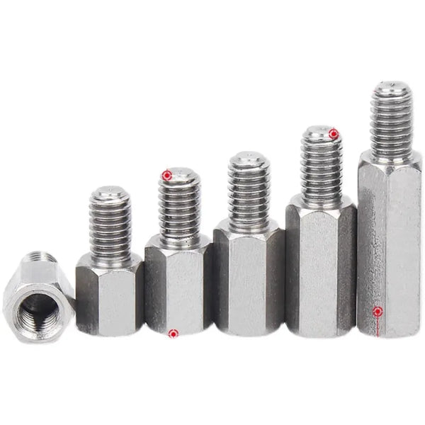 HKM-590803 Stainless Steel Hex Standoff Spacer M3 M5 M6 - SS 304 316 316L Fittings