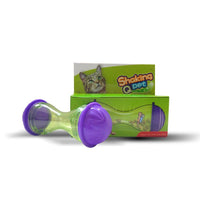 HKM-590931 Cat Food Leakage Device - Interactive Tumbler Toy for Engaging Playtime - 4.5cm High, 11cm Diameter, Lightweight Design