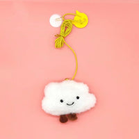HKM-5909821 Hanging Plush Cat Teaser with Colorful Caterpillars and Insects for Interactive Play