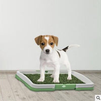 HKM-5910461 Artificial Grass Dog Potty with Tray for Indoor/Outdoor Use