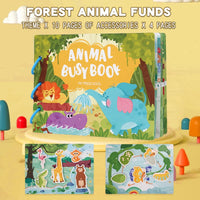 HKM-591059 Sensory Busy Book - Montessori Educational Toy for Early Learning in Toddlers and Preschoolers