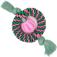 HKM-591123 Durable Interactive Dog Chew Toy for Aggressive Chewers - Made with Natural Rubber for Safe Chewing, Exercise and Teeth Cleaning