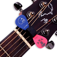 HKM-591123 Silicone Guitar Plectrum Holder for Enhanced Grip and Storage