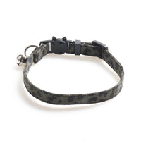 HKM-591315 Soft Cloth Cat Collar with Adjustable Size and Bell