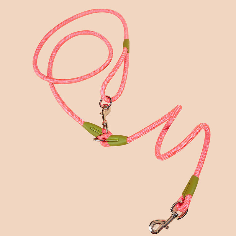 HKM-5914557 Towing Rope for Dogs ¨C Multifunctional Explosion-Proof Traction Rope, 2 Meters, Available in Pink, Blue, and Black