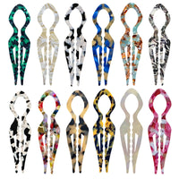 HKM-591507 Elegant Non-slip U-shaped Hairpin in Various Colors and Prints