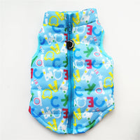 HKM-5915325 Thickened Cotton-Padded Winter Jacket for Dogs with Traction Buckle - Casual Vest in Multiple Sizes