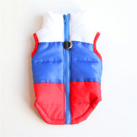 HKM-5915325 Thickened Cotton-Padded Winter Jacket for Dogs with Traction Buckle - Casual Vest in Multiple Sizes