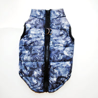 HKM-5915325 Thickened Cotton-Padded Winter Jacket for Dogs with Traction Buckle - Casual Vest in Multiple Sizes