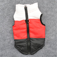 HKM-5915325 Thickened Cotton-Padded Winter Jacket for Dogs with Traction Buckle - Casual Vest in Multiple Sizes