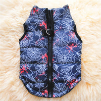 HKM-5915325 Thickened Cotton-Padded Winter Jacket for Dogs with Traction Buckle - Casual Vest in Multiple Sizes