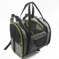 HKM-5916989 Pet Carrier Basket for Dogs and Cats, Multi-Functional 300D Frosted Leather, Foldable Design, Soft and Medium Hardness