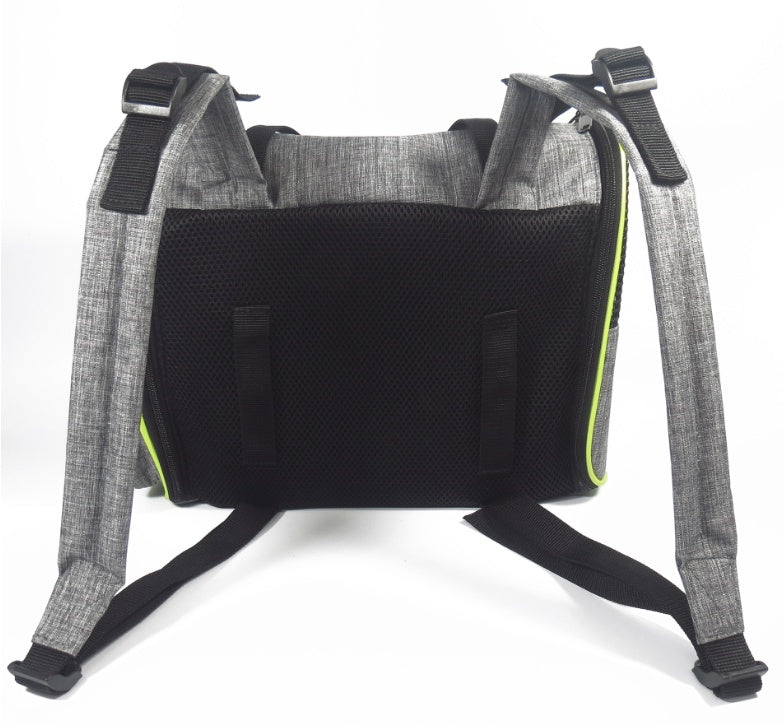 HKM-5916989 Pet Carrier Basket for Dogs and Cats, Multi-Functional 300D Frosted Leather, Foldable Design, Soft and Medium Hardness