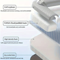 HKM-5918013 Big-Eyed Monster Design Breathable Pet Bed for Dogs and Cats - Non-Slip Summer Sleeping Pad for Home and Outdoor