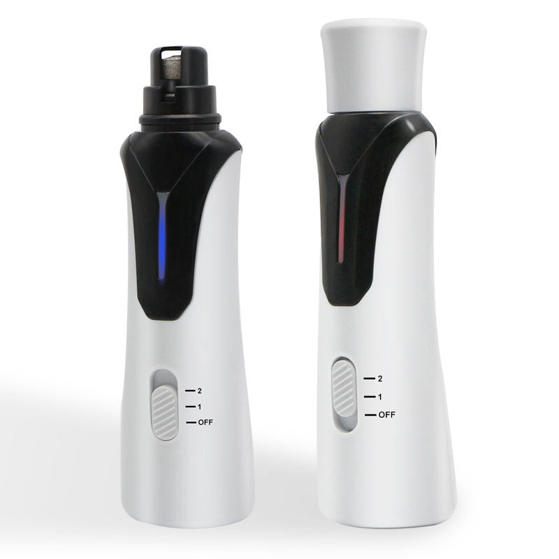 HKM-5918525 High-Power Electric Nail Polisher for Dogs and Cats - Rechargeable, Quiet Operation, Lightweight Design
