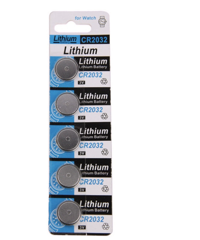HKM-591955 CR2032 Lithium Manganese Button Battery for Electronics - 3V, 160mAh, Standard Specifications