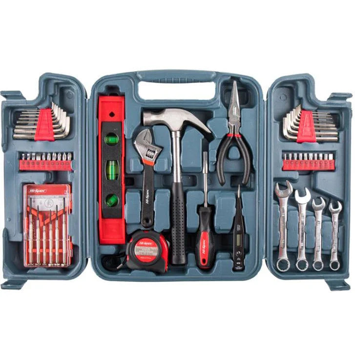 HKM-591955 Carbon Steel Tool Kit Set: Wrench, Screwdriver, and Ruler for Automotive and Handyman Use