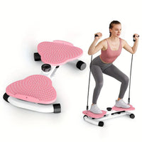 HKM-591955 Core Abdominal Trainer with Foot Massage Function, Noise-Free Home Gym Equipment for Effective Weight Loss