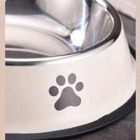 HKM-5920701 Stainless Steel Non-slip Cat and Dog Food Bowl in Multiple Sizes