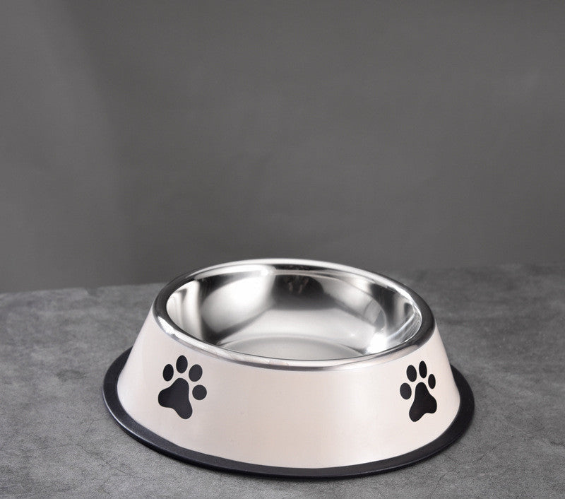 HKM-5920701 Stainless Steel Non-slip Cat and Dog Food Bowl in Multiple Sizes