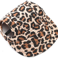 HKM-5922877 Camouflage Canvas Dog Sun Hat - Leisure Baseball Cap for Pets