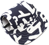 HKM-5922877 Camouflage Canvas Dog Sun Hat - Leisure Baseball Cap for Pets
