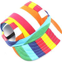 HKM-5922877 Camouflage Canvas Dog Sun Hat - Leisure Baseball Cap for Pets