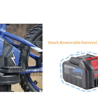 HKM-592339 Children's Electric Balance Bike with Lithium Battery - 16" Wheels, 2 Speed, 10-30 km Range