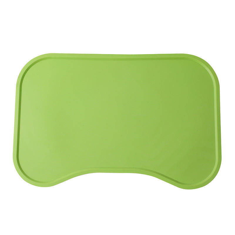 HKM-5923773 Waterproof Non-Slip Silicone Dog and Cat Feeding Mat with Raised Edges for Food and Water Bowls