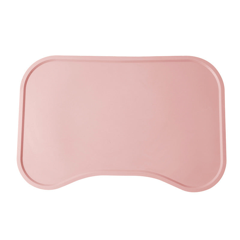 HKM-5923773 Waterproof Non-Slip Silicone Dog and Cat Feeding Mat with Raised Edges for Food and Water Bowls