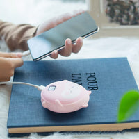 HKM-592467 Double-Sided Hand Warmer Power Bank with Temperature Control and 10000mAh Battery